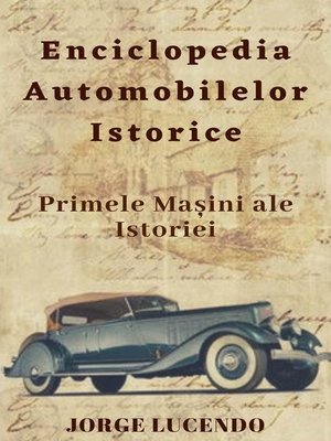 cover image of Enciclopedia Automobilelor Istorice
